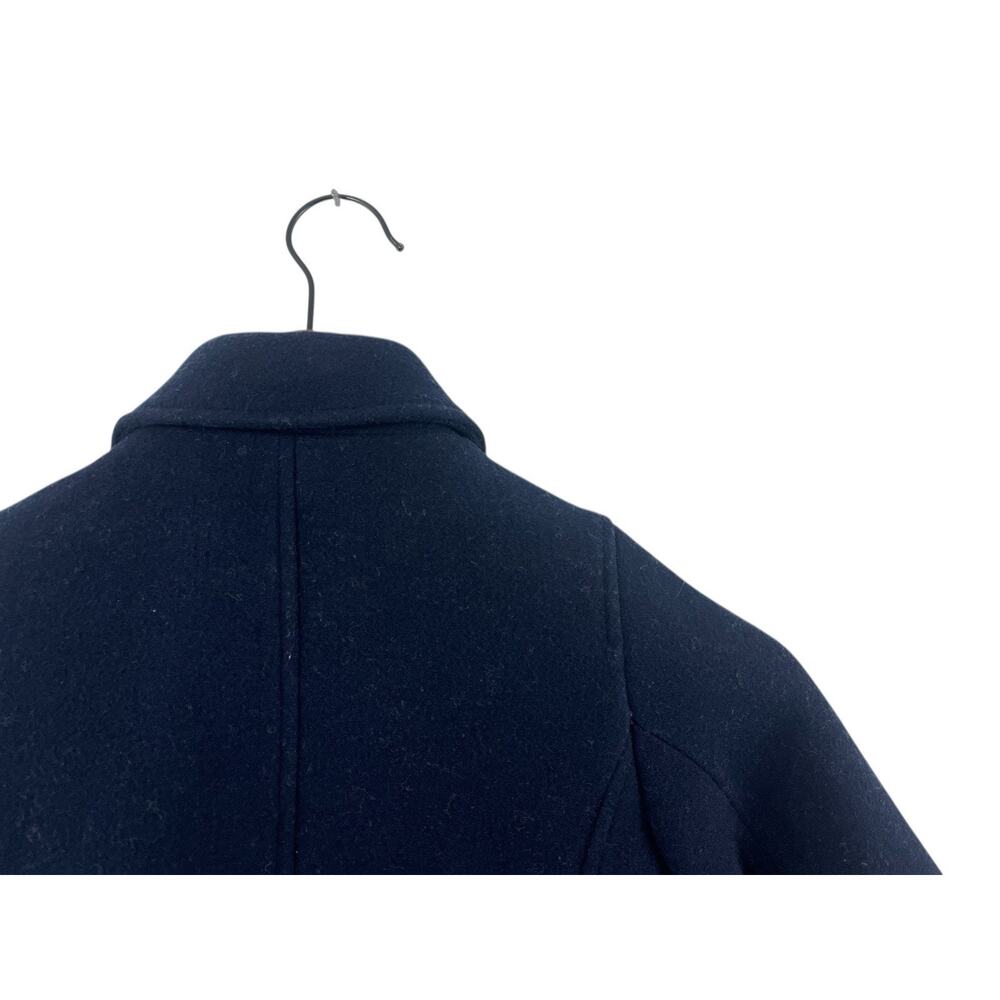 Jcrew Crewcuts Boys Navy Blue Peacoat Size 3 Wool Blend Preppy Kids Girls - Picture 5 of 9